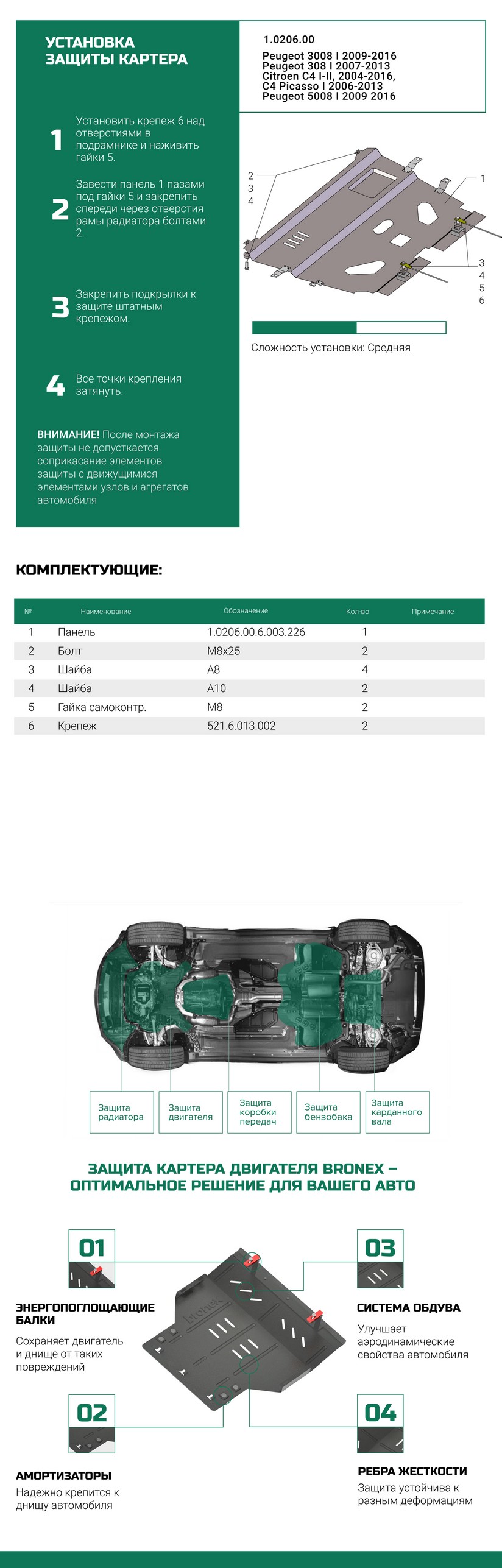 Защита двигателя для модели DS ◁ ROZETKA ▷ | Купить в Киеве по 