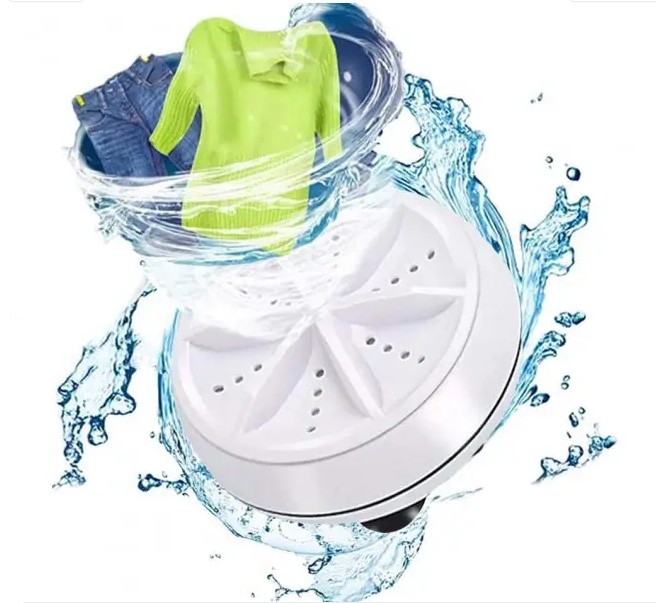 Портативна Ультразвукова Пральна Машина Ultrasonic З Міні-USB Mini Wash ...