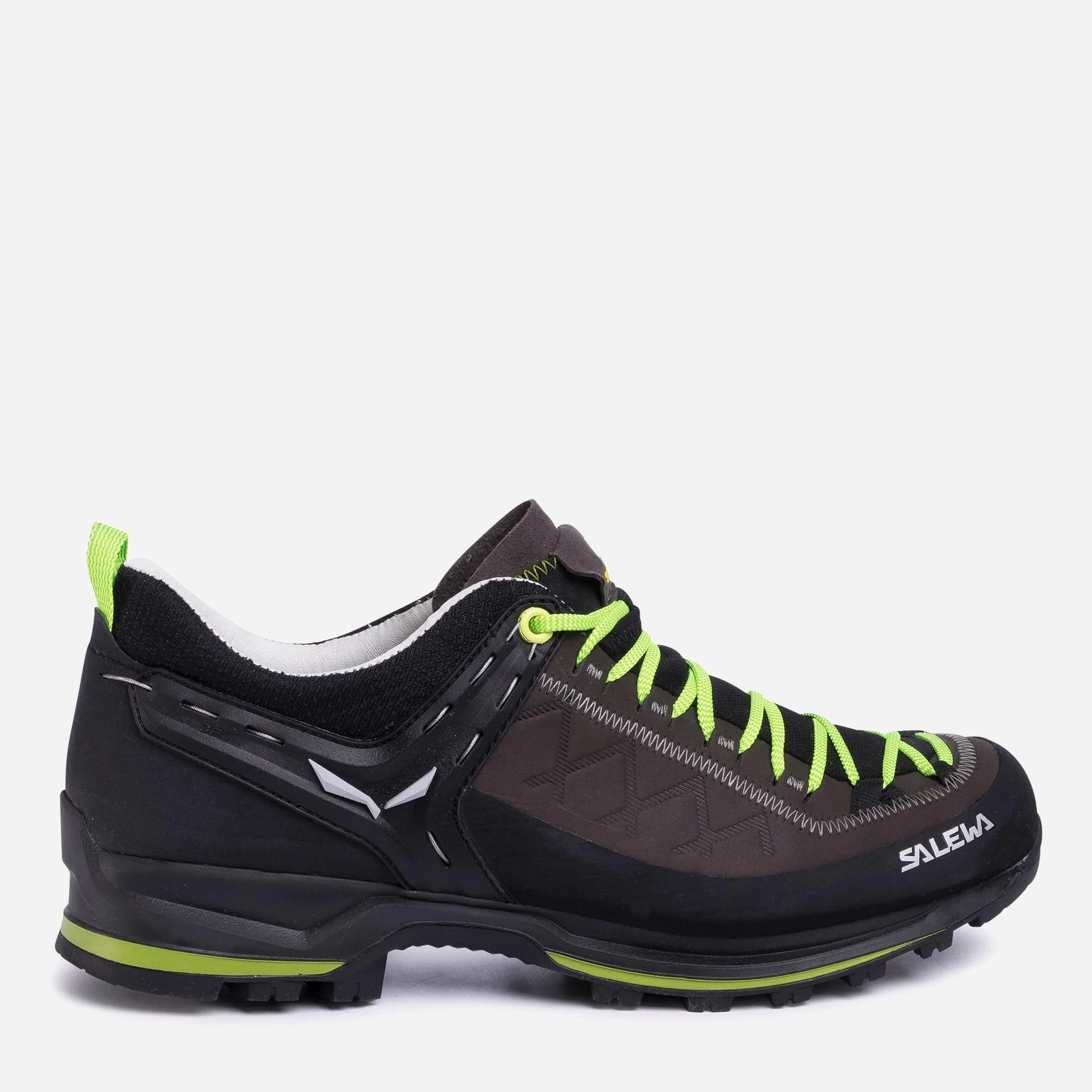 Акция на Чоловічі кросівки для трекінгу Salewa Mtn Trainer 2 Lite 61357 44 (9.5UK) 28.5 см Smoked/Fluo Green от Rozetka