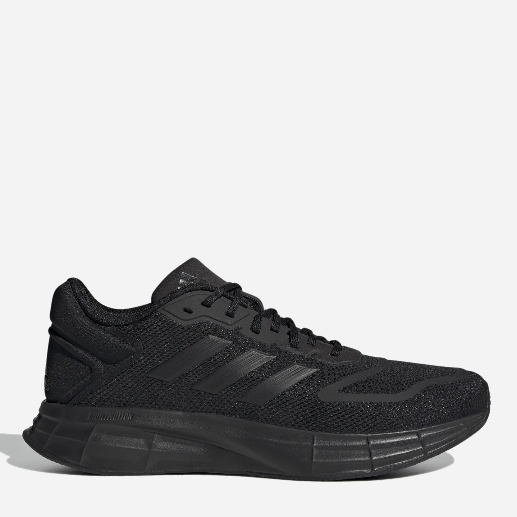 Акція на Чоловічі кросівки для бігу Adidas Duramo 10 GW8342 42 (8UK) 26.5 см Чорні від Rozetka