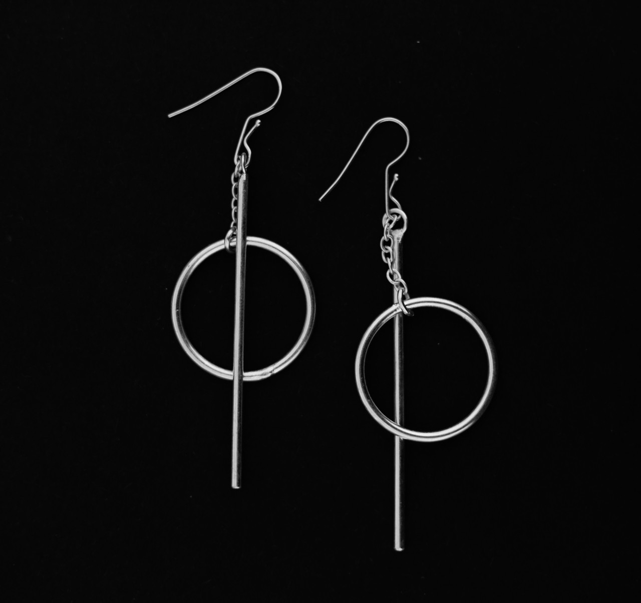 

Серьги трансформер Unique Jewellery UJ5 длина 5,5 см Серебряные UJ541