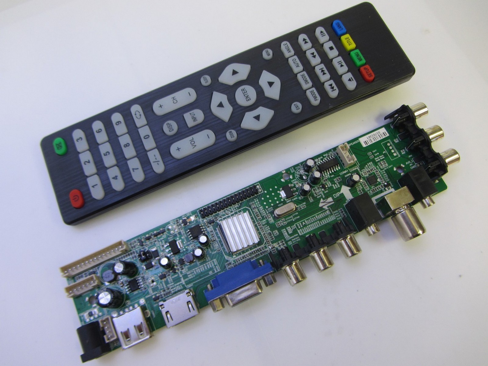 Универсальный скалер DS.D3663LUA.A81 с тюнером DVB-T2 Контроллер ...