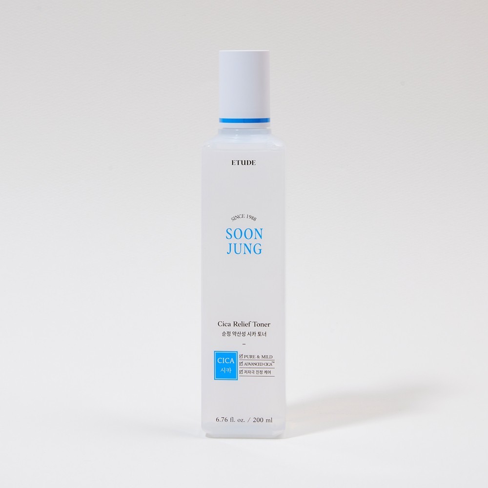 ETUDE HOUSE SoonJung pH 5.5 Relief Toner 200 ml Гипоаллергенный тонер ...