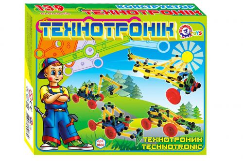 

Конструктор "Технотроник ТехноК", 139 дет