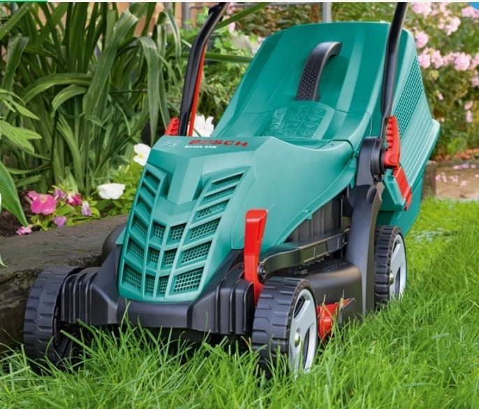 Газонокосилка Bosch ARM 34, 1300Вт, 34 см, 40л, 20-70мм, до 500м2 ...