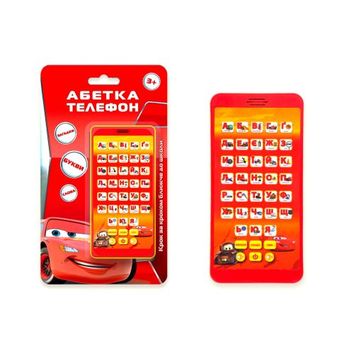 Телефон музыкальный "Тачки: Азбука" (укр) – низкие цены, кредит, оплата ...