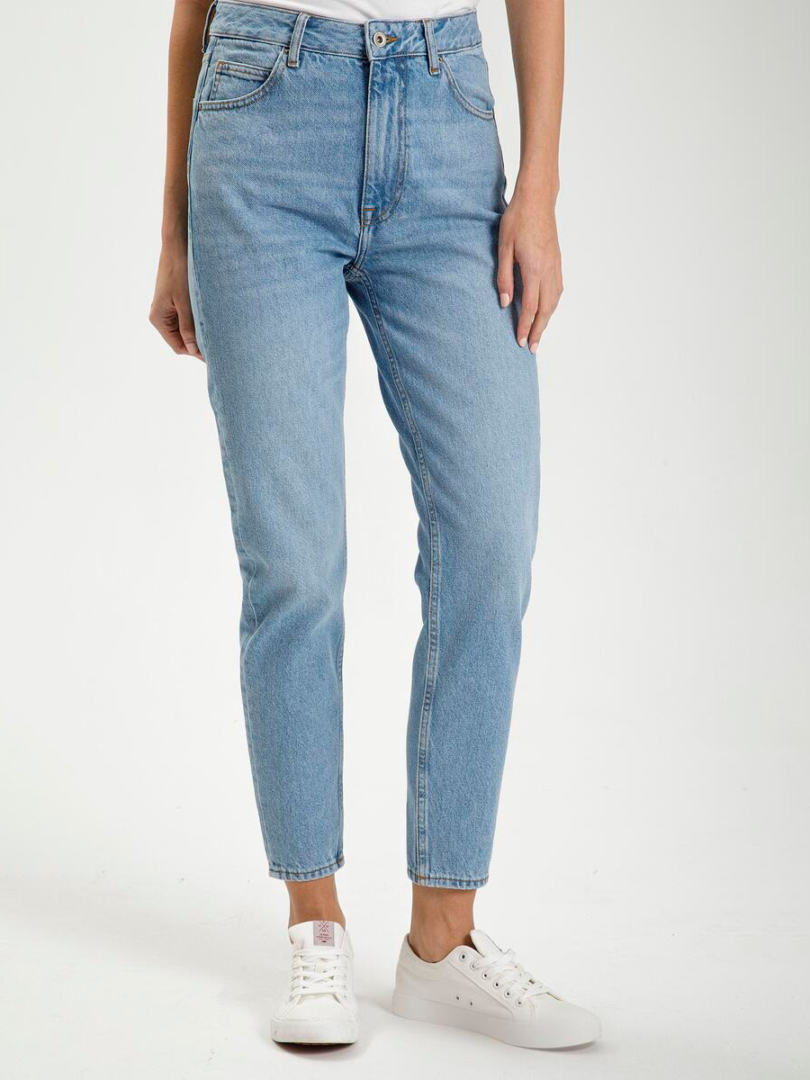 Акція на Джинси Slim Fit жіночі Cross Jeans N 432-069 29/32 Блакитні від Rozetka