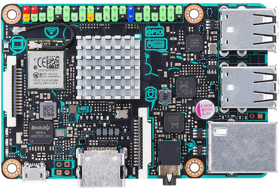 

Мінікомп'ютер Asus Tinker Board 2GB
