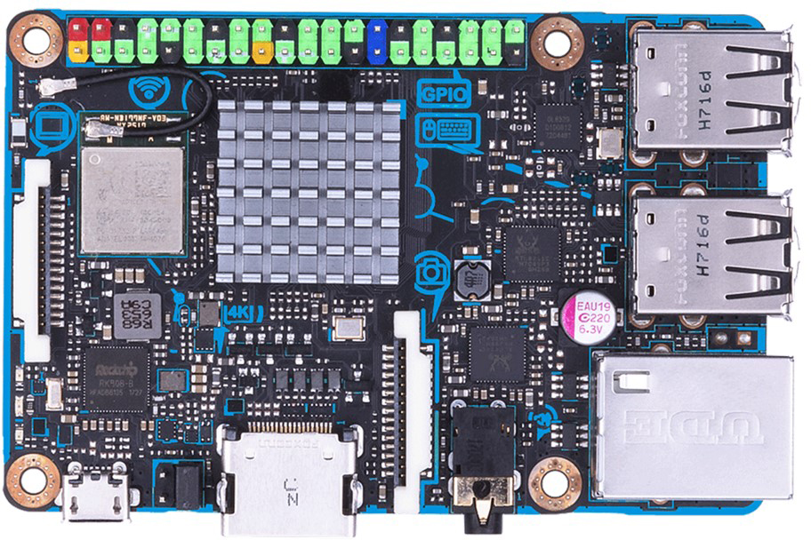 

Мінікомп'ютер Asus Tinker Board S 2/16GB