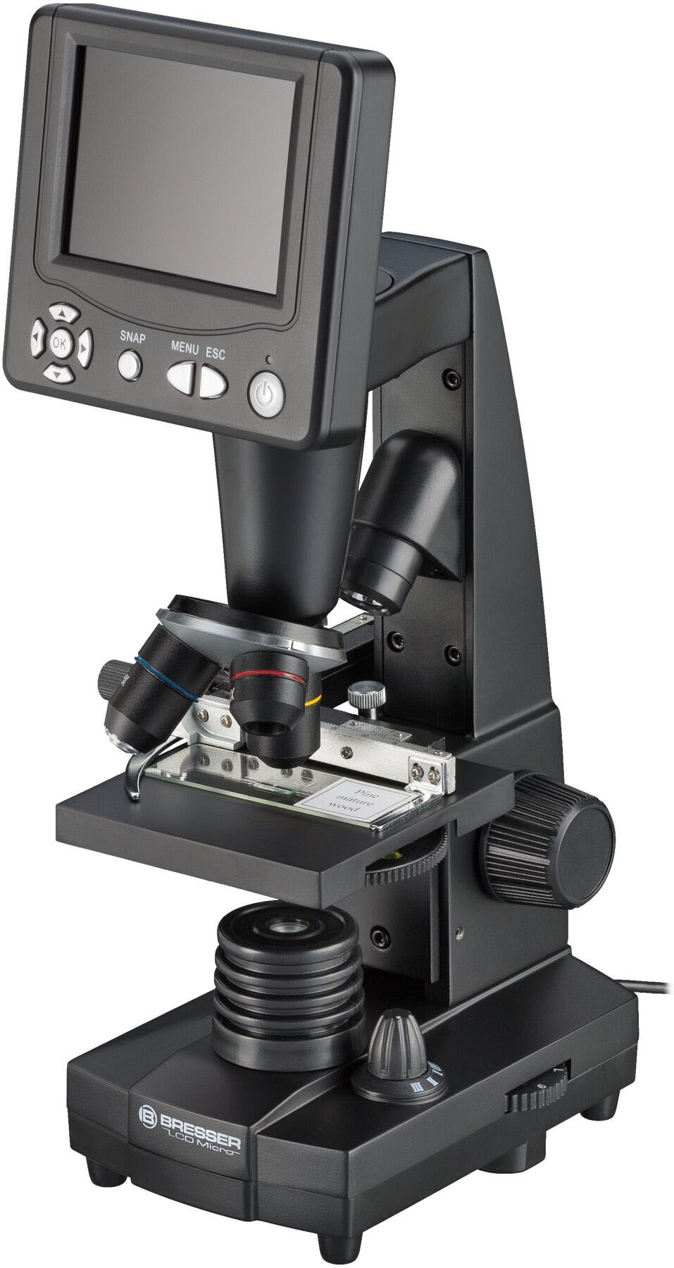 Акція на Микроскоп Bresser LCD 50x-2000x (5201000) від Rozetka UA