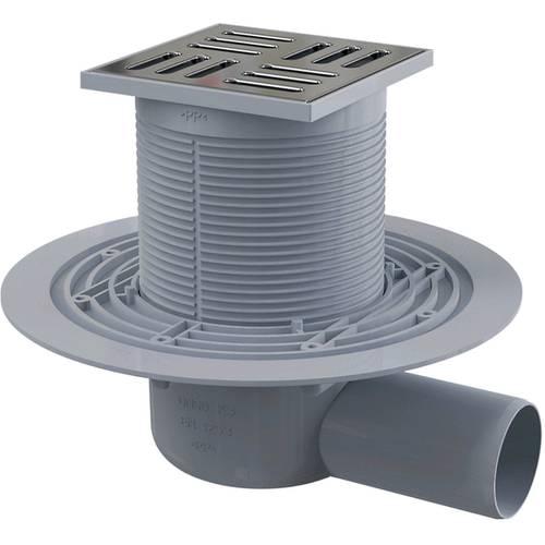 

Сливной трап AlcaPlast 105x105/50мм с гидрозатвором SMART