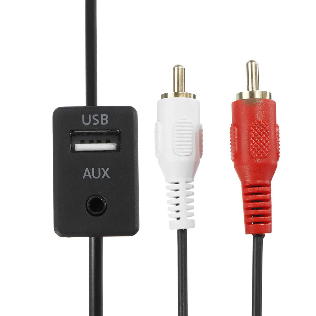 Кабель удлинитель AUX USB на 2 RCA тюльпана 1.5 м для авто магнитолы mp3  порт панель провод в машину аукс юсб – фото, отзывы, характеристики в  интернет-магазине ROZETKA от продавца: РАДІОТЕКА |