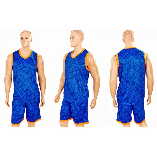 

Форма баскетбольная мужская Camo (синий), Размер XXXXL