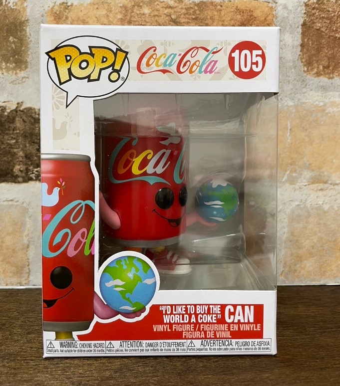 Фігурка Funko Pop Фанко Поп Coca-Cola I'd Like To Buy The World