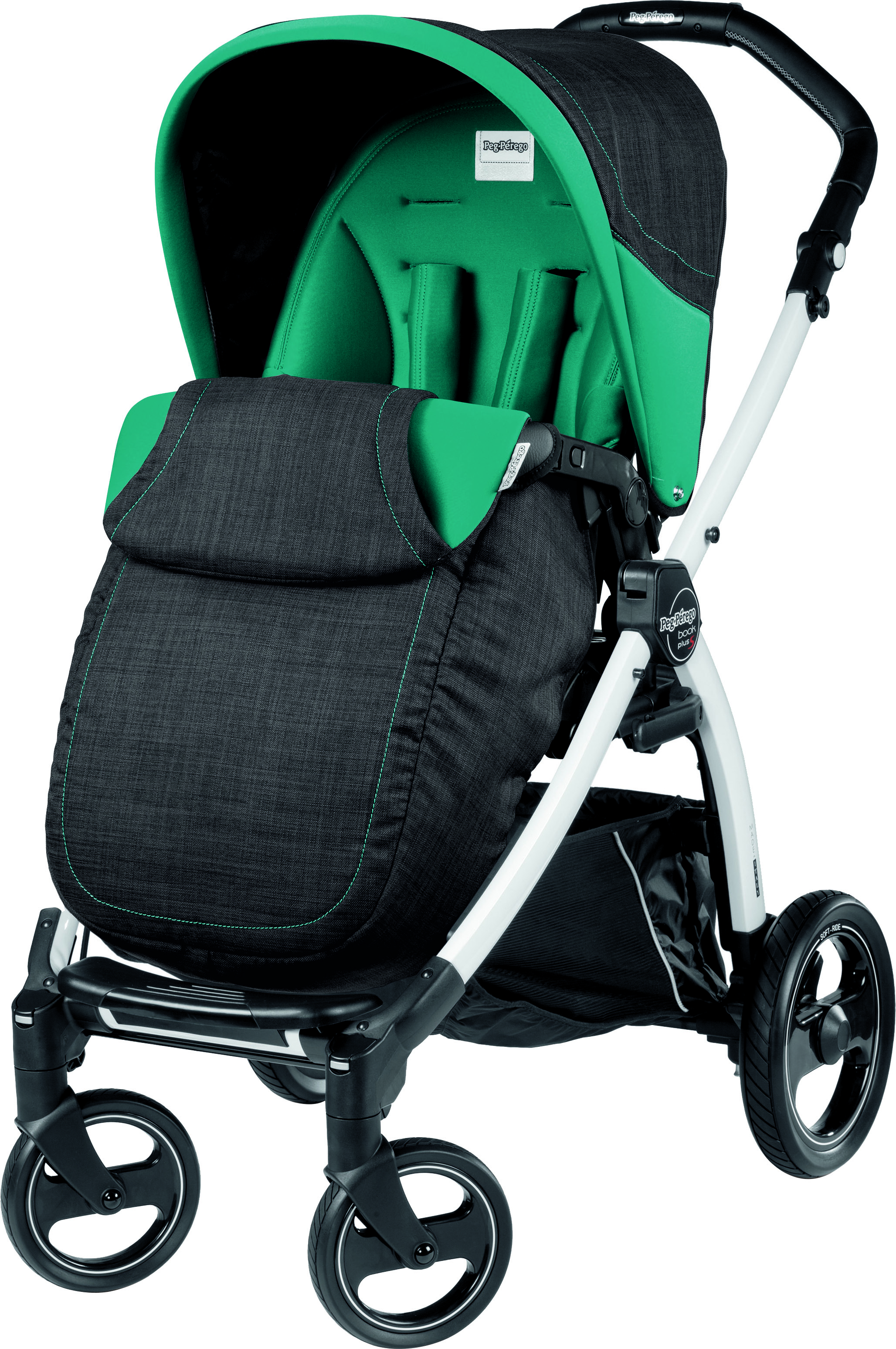 Peg perego green outlet stroller