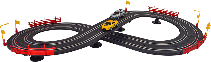 

Игровой набор Shantou 1:43 трек + 2 машинки (LVT12110) (6900001234562)