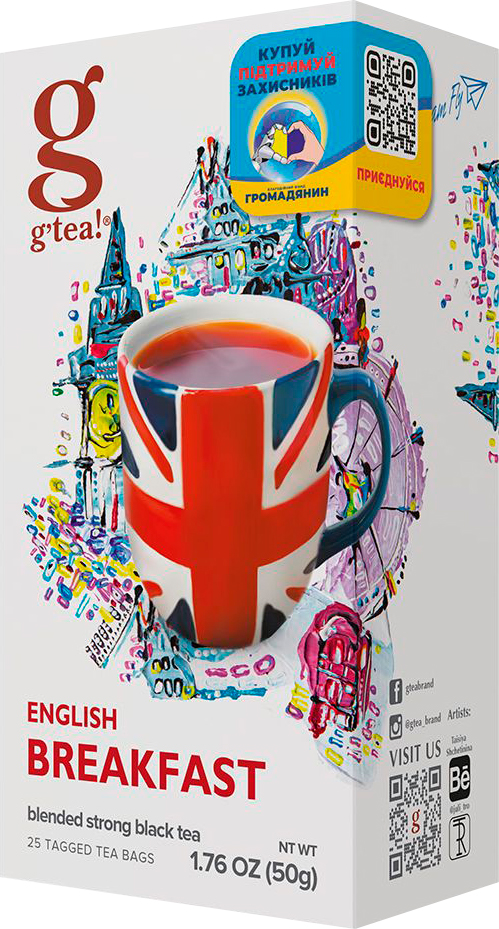 Черный чай Grace English Breakfast Английский к завтраку 25 пакетиков ...