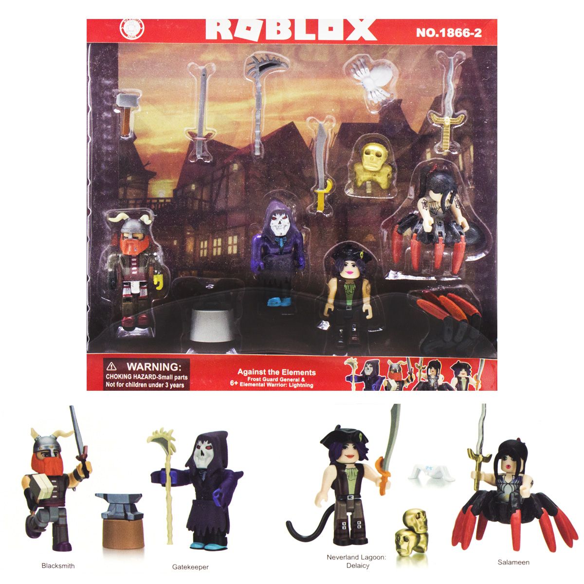 

Набор мини фигурок Roblox MiC (1866-2) (146163)