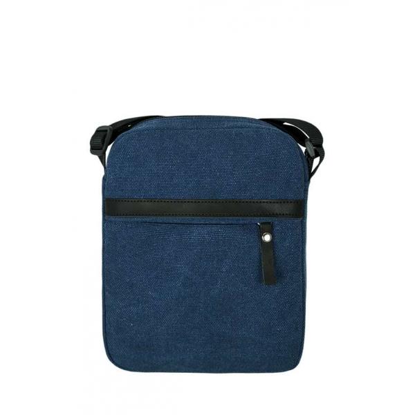 

Сумка - планшет Унисекс Exodus Leather Canvas Синий P2402EX031