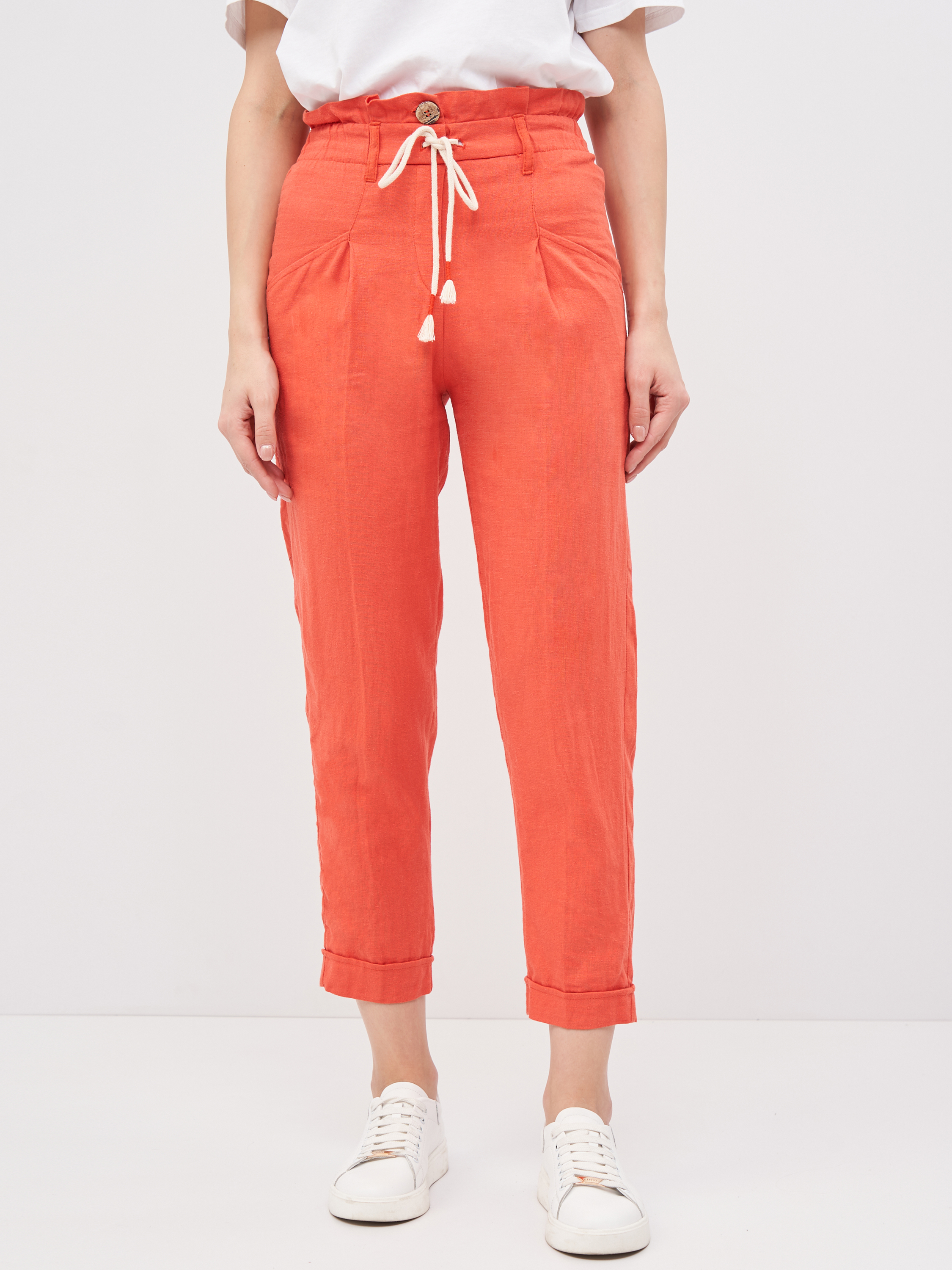 

Брюки Bershka 0091-192-600 XS Коралловые