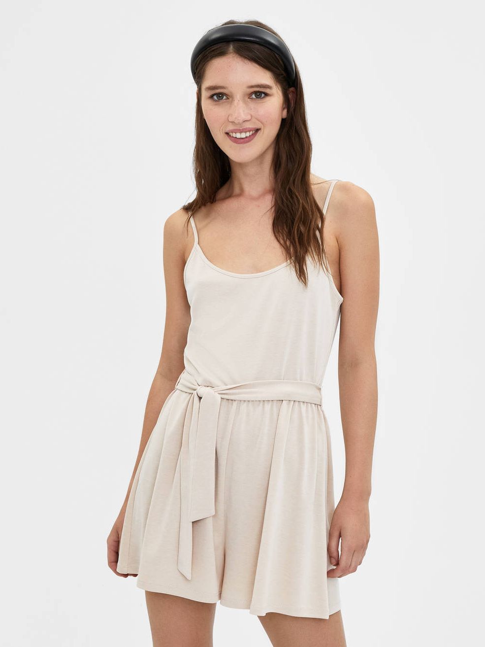 

Комбинезон Bershka 8352-187-711 L Бежевый