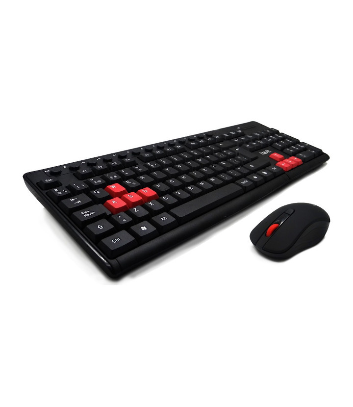 

Клавиатура и мышь HAVIT HV-KB257GCM беспроводные USB Black