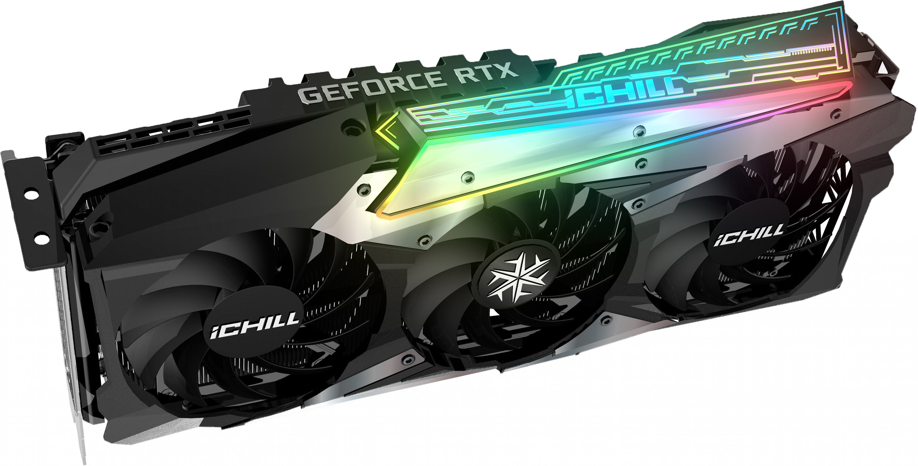

INNO3D PCI-Ex GeForce RTX 3090 iChill X3 24GB GDDR6X (384bit) (1755/19500) (HDMI, 3 x DisplayPort) (C30903-246XX-1880VA37)