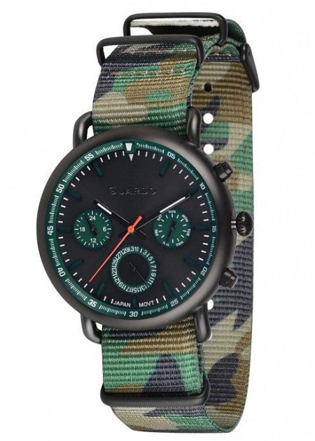 

Годинник чоловічий GUARDO P11146 Green