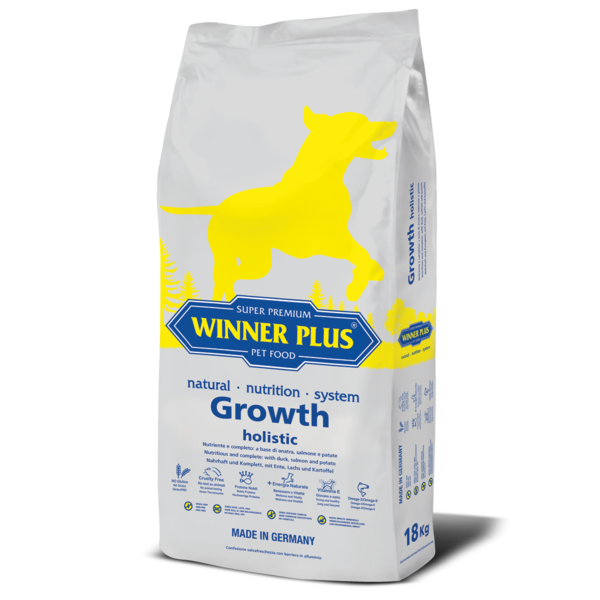 

Сухой диетический корм для щенков Winner Plus Super Premium Growth Holistic