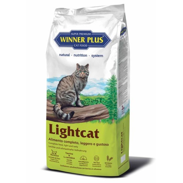 

Полнорационный сухой корм для стерилизованных котов Winner Plus LIGHTCAT (100050-1) 2 кг