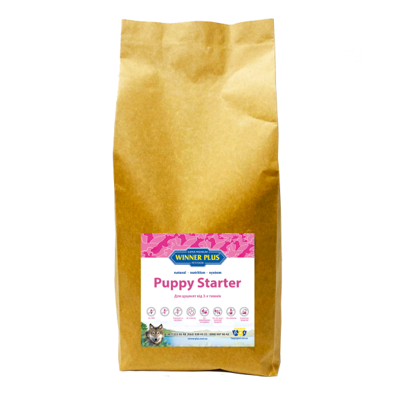 

Сухой корм для щенков от 3-х недель Winner Plus Super Premium Puppy Starter (10001) 1 кг