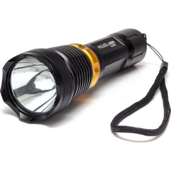 

Подводный фонарь для дайвинга Cree Police BL-8762 Q5 Черный (006480)