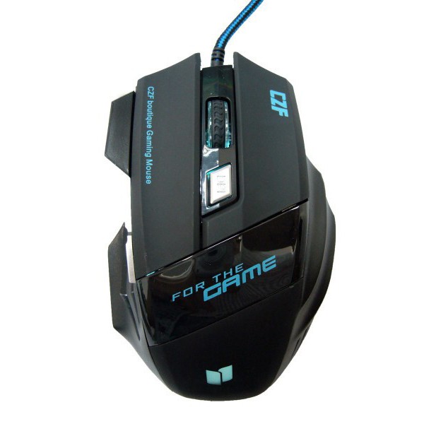 

Игровая мышь проводная Спартак Gaming mouse LED G-509-7 5180 Черная (008793)