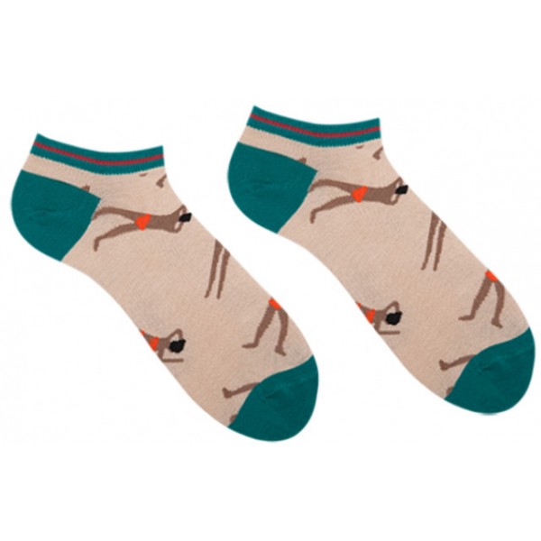 

Женские короткие носки Sammy Icon Bari Short 36-40 Кремовые