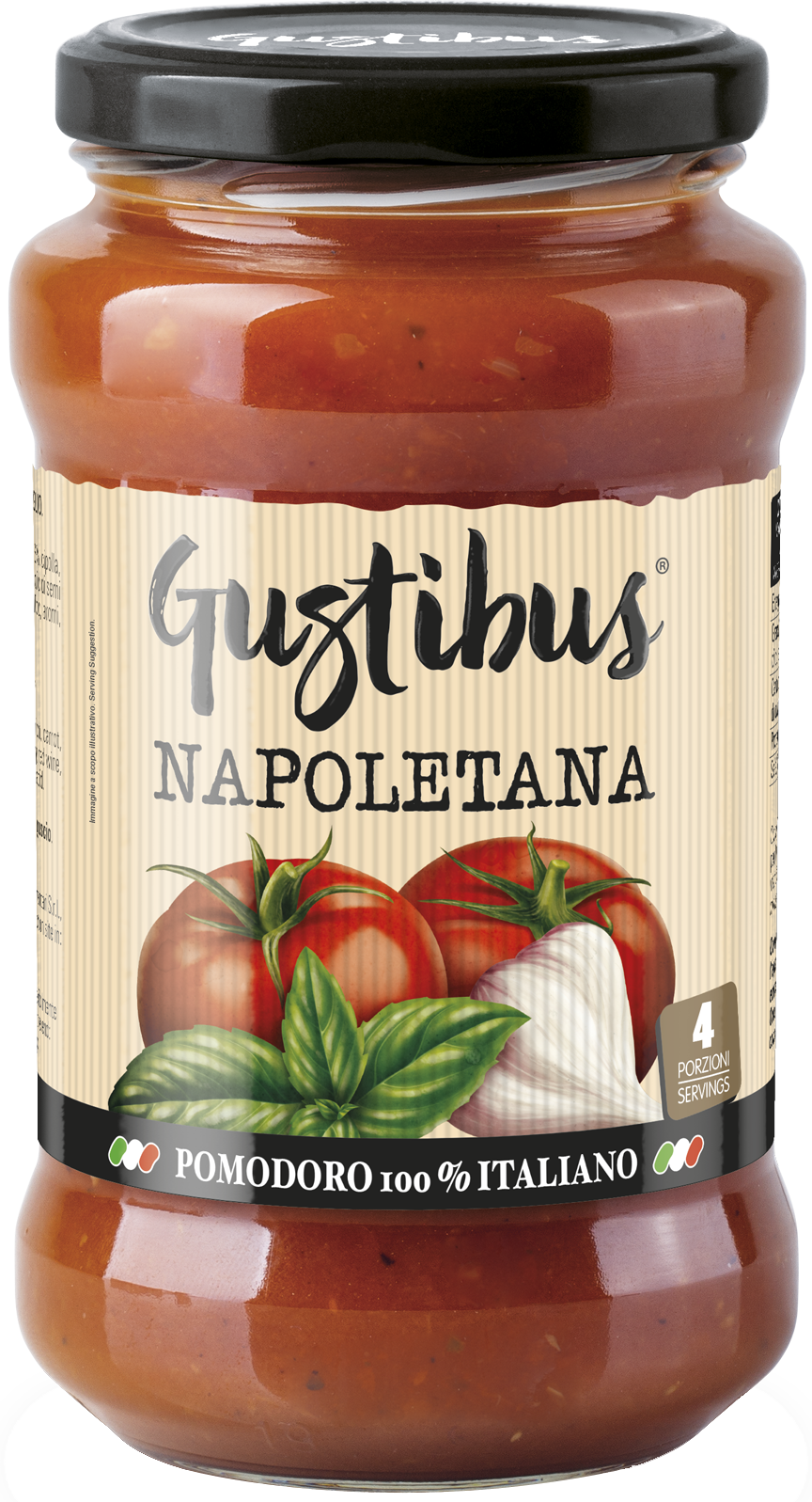 Соус томатный Наполетана Gustibus Napoletana 400 г (8056737783053 ...