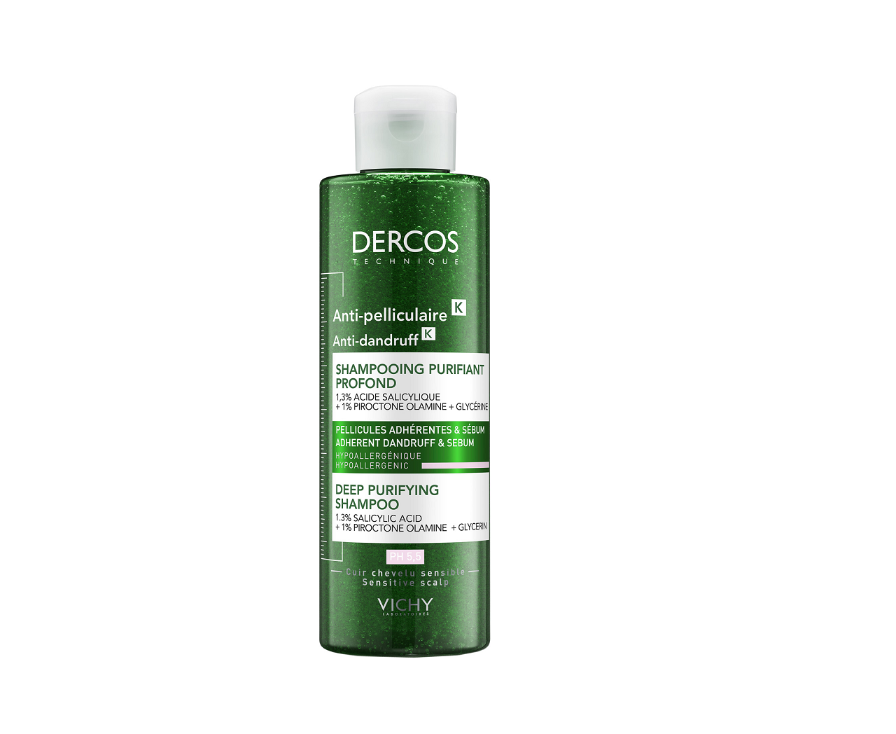 Шампунь-скраб стійкою проти лупи Віші Vichy Dercos Micro Peel Anti ...