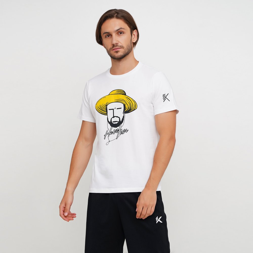 

Мужская футболка Anta Ss Tee Белый 52 (ant852031171-6)