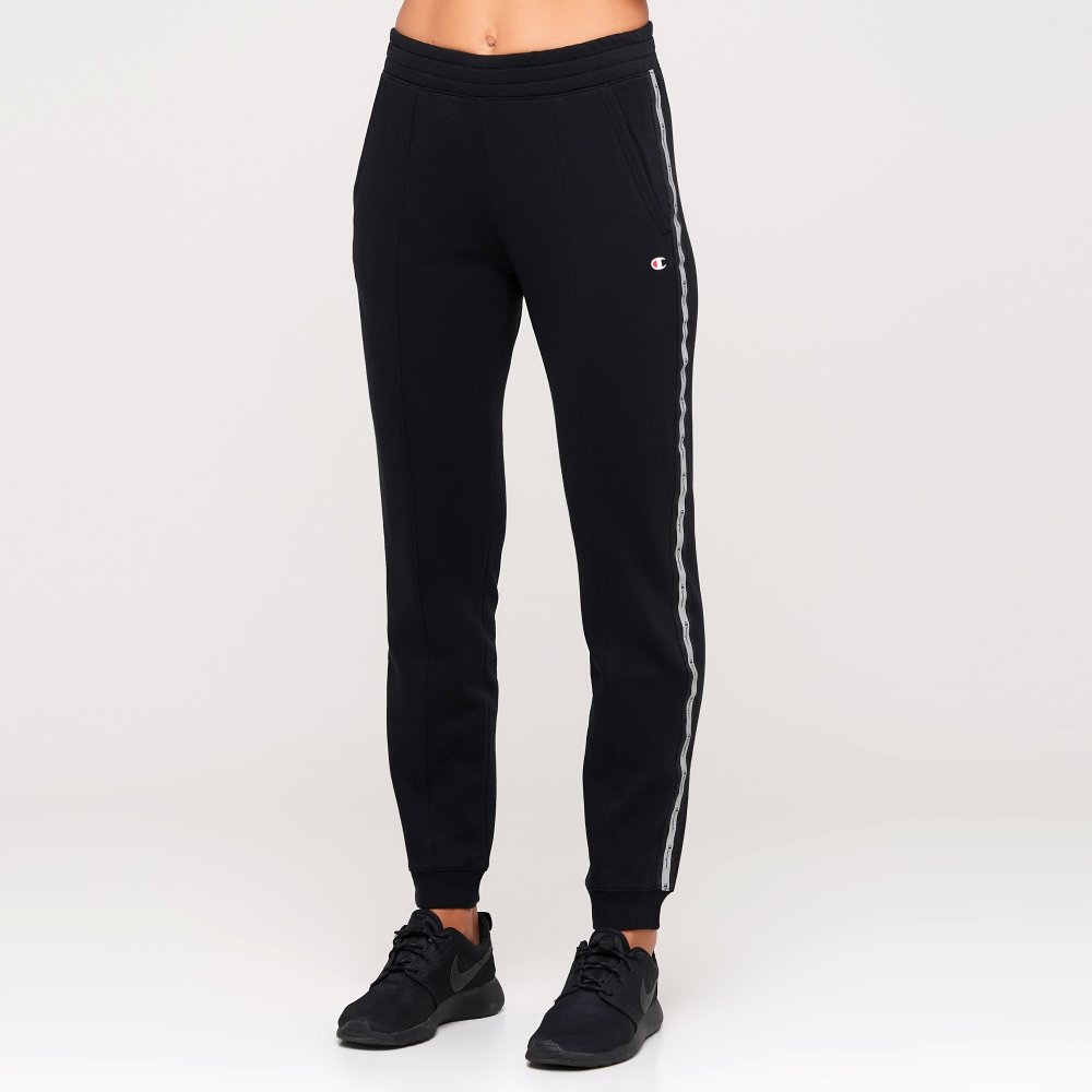 

Женские спортивные штаны Champion Rib Cuff Pants Черный 42 (cha113288-NBK)