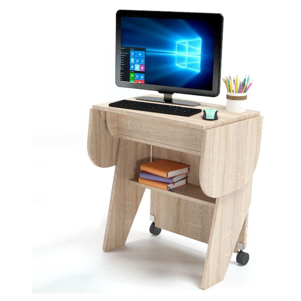 

Столик для ноутбука из ЛДСП Comfy Home Kombi Z3 Zeus цвет дуб молочный
