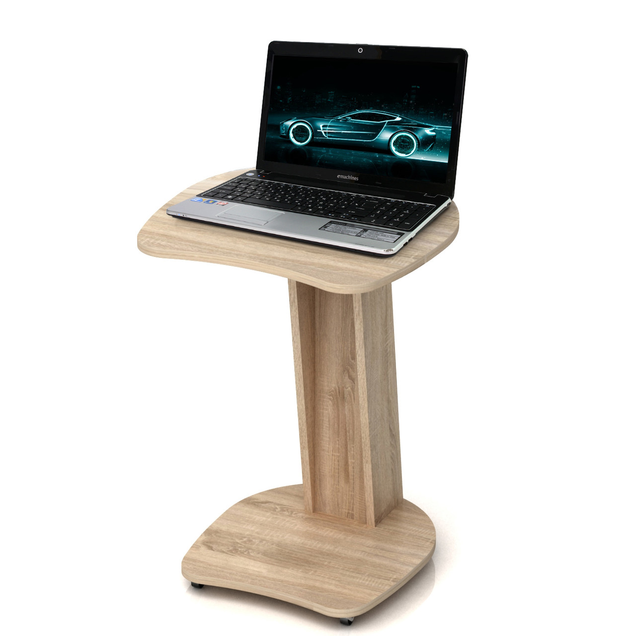 

Стол для ноутбука приставной из ЛДСП Comfy Home Sim Zeus цвет дуб сонома