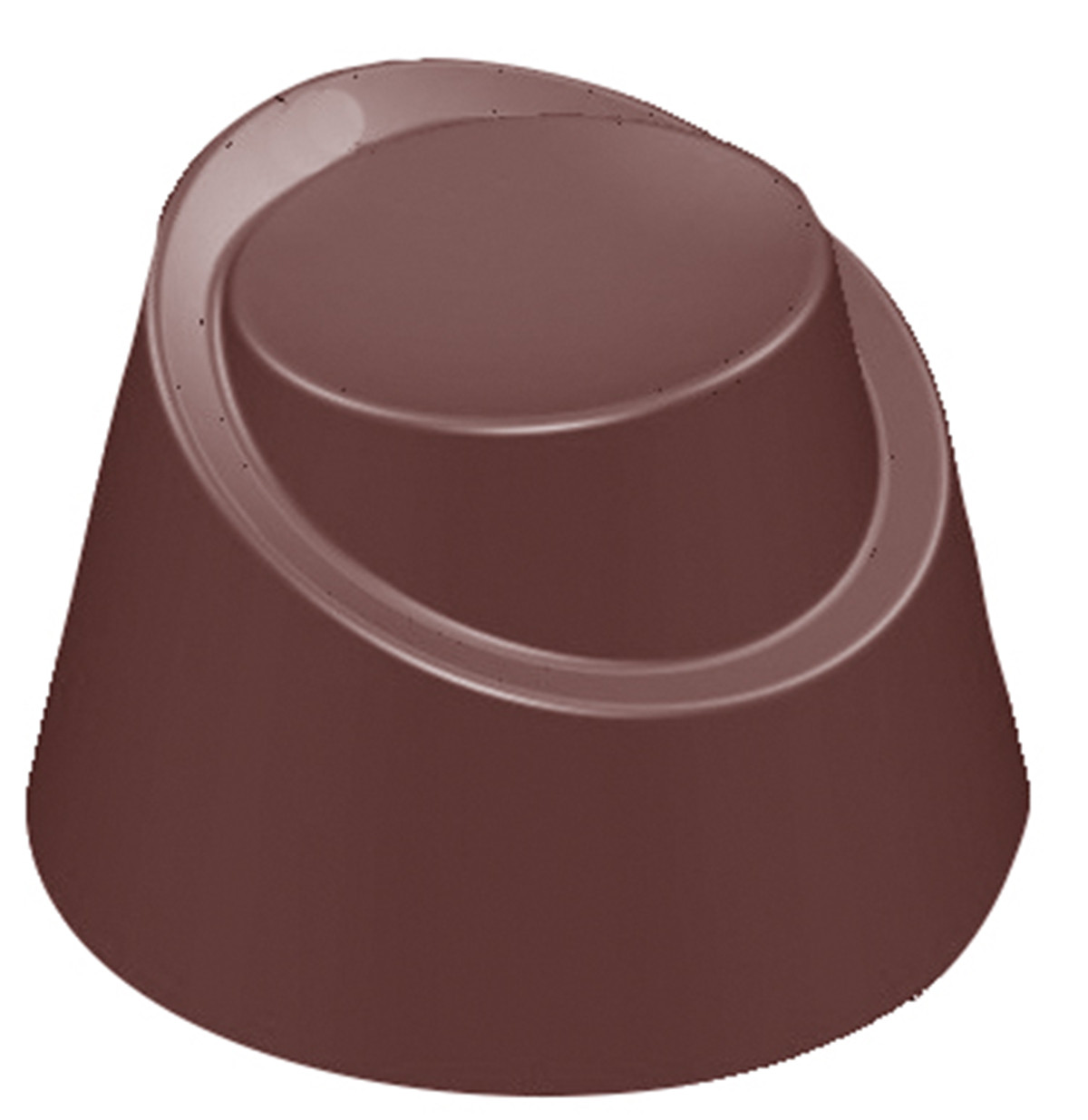 

Форма для шоколада Модерновый круглый 29,5х20,2 мм Chocolate World 1555 CW