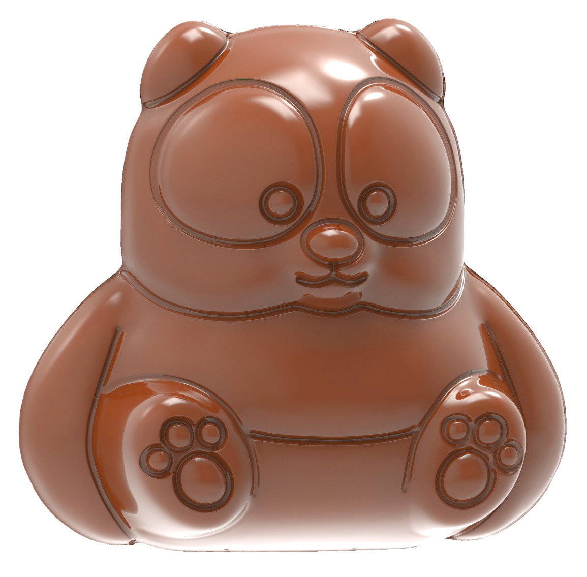 

Форма для шоколада Панда 36,5х34 мм Chocolate World 1874 CW