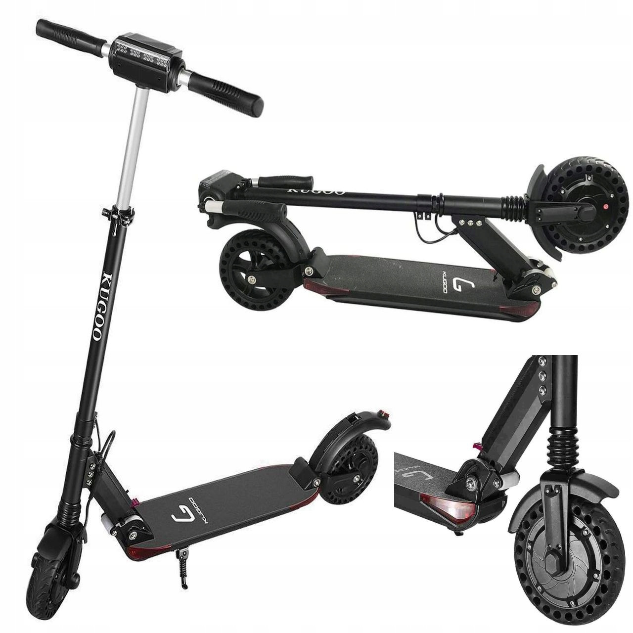 ROZETKA | Электросамокат Kugoo S1 Pro 350W 30 км/ч Black купить в Киеве ...