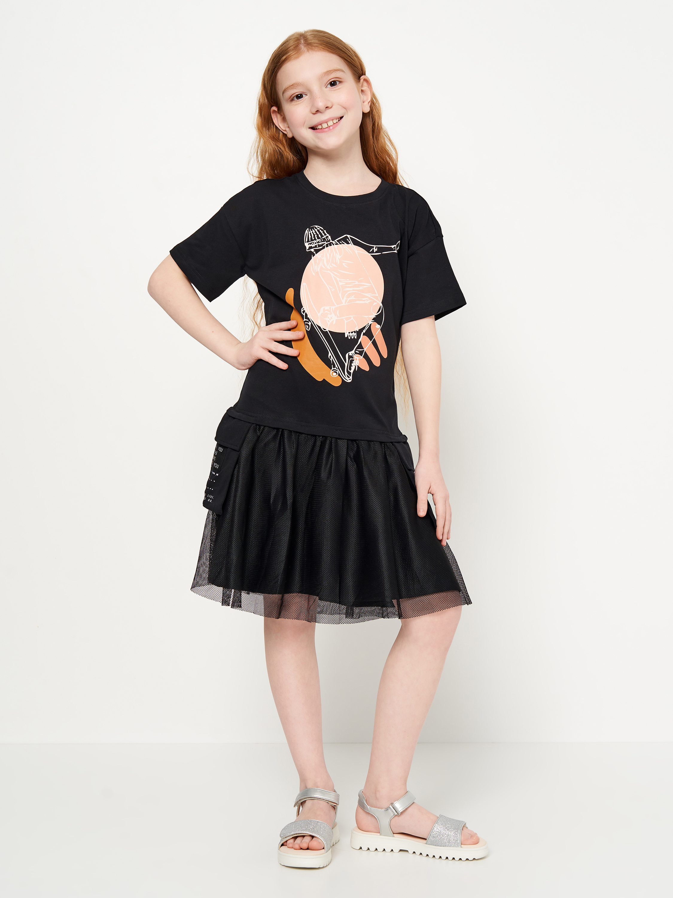 Акція на Підліткова літня сукня для дівчинки Coccodrillo Dreamer Junior WC3129204DRJ-021 146 см від Rozetka
