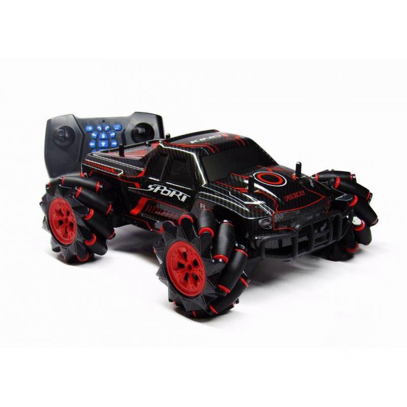 

Трюковый програмируемый вездеход Светящийся джип Stunt Car RQ 2077 Радиоуправляемая машина Масштаб 1:14 Red (iT45R)