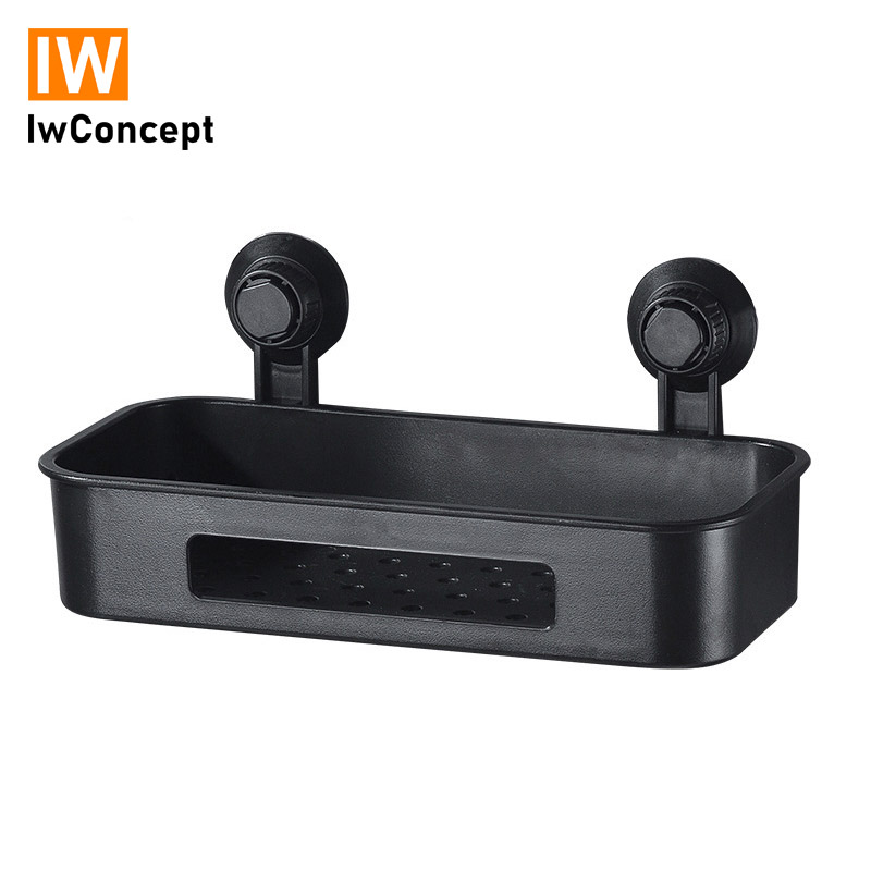 

Полка в ванную на вакуумных присосках IwConcept RS-9 Black