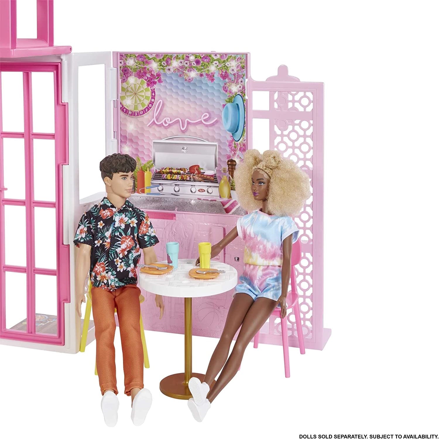 Игровой набор Портативный 2-этажный домик Барби Barbie 2 Floors Fullу  Furnished House Playset (HCD47) – фото, отзывы, характеристики в  интернет-магазине ROZETKA от продавца: Вuy here | Купить в Украине: Киеве,  Харькове, Днепре,