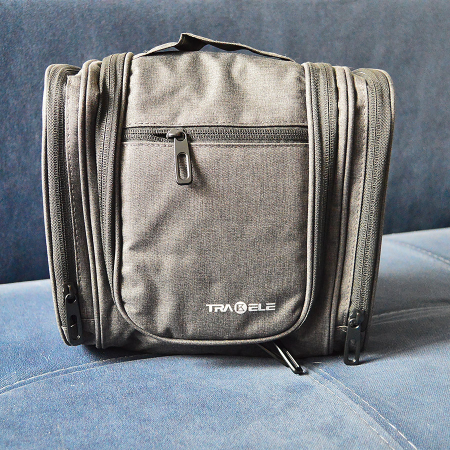 

Косметичка TRABELE 25x11x21 Oxford Серая