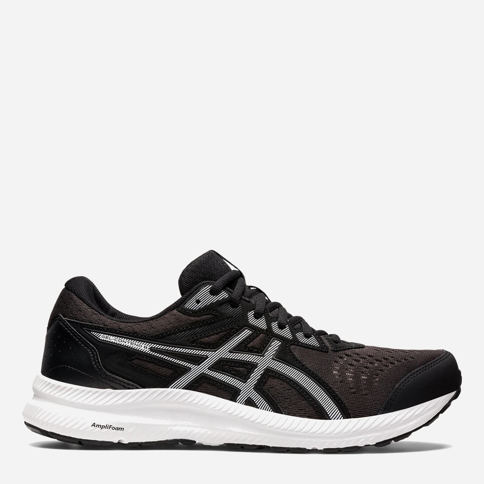 Акція на Чоловічі кросівки для бігу ASICS Gel-Contend 8 1011B492-002 42 (8.5) 26.5 см Чорні від Rozetka