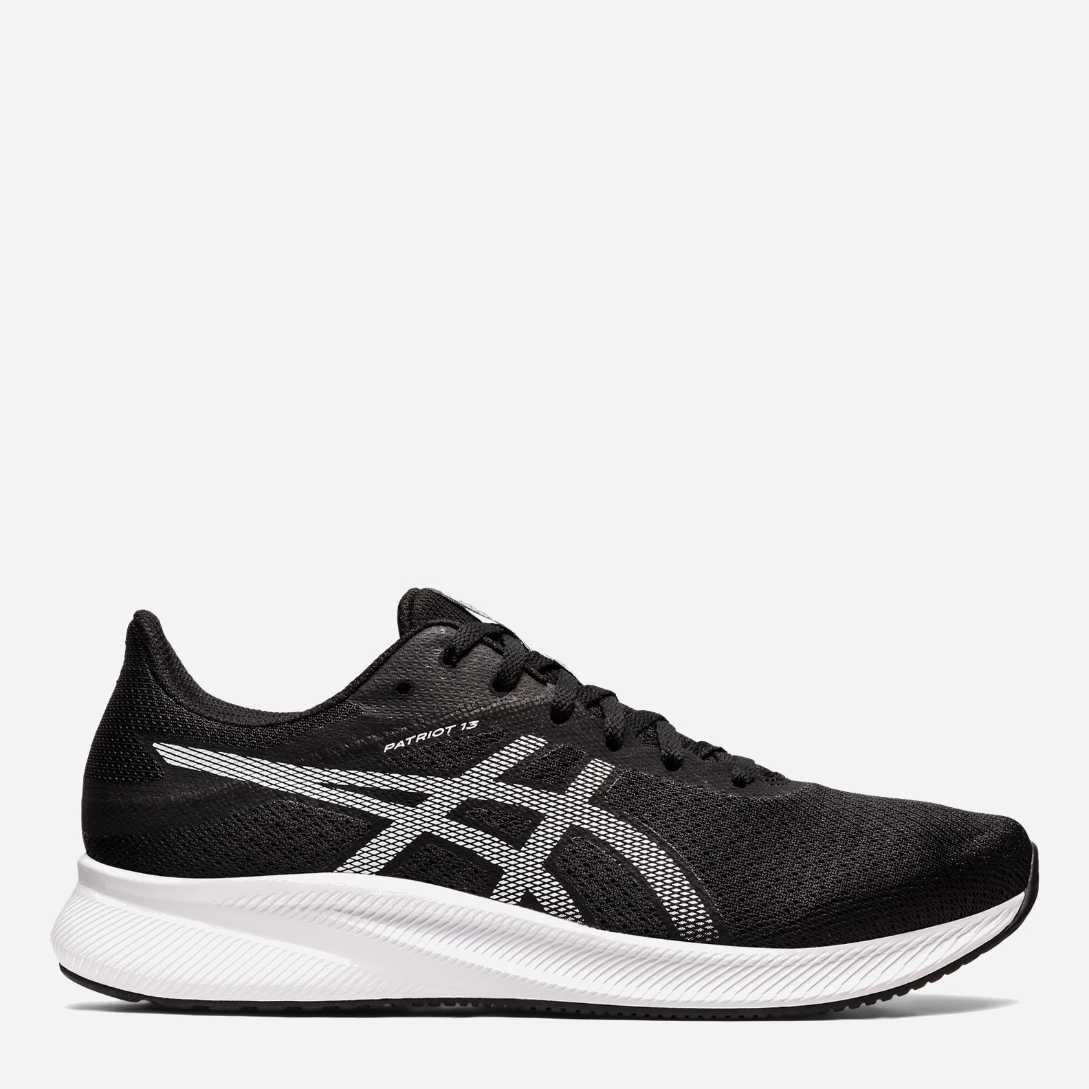 Акція на Чоловічі кросівки ASICS Patriot 13 1011B485-001 44.5 (10.5) 28.3 см Чорні від Rozetka